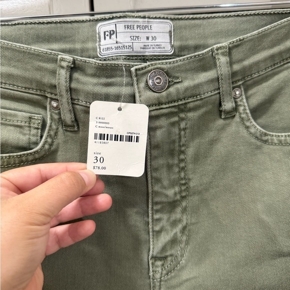 Free People High-Rise Busted Skinny Jeans - Picture 7 of 7